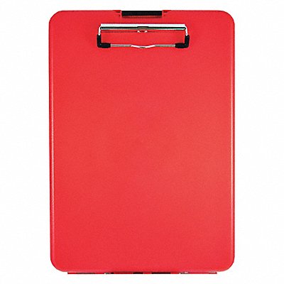 GRAINGER 560 Storage Clipboard Letter File Size Red