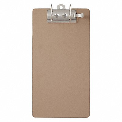 GRAINGER 5713 Ring Binder Clipboard Legal File Sz Brn