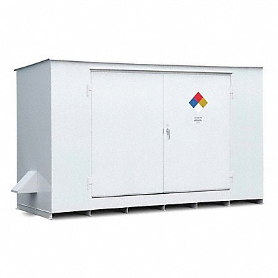 DENIOS N054035 Storage Locker Load 7200 lb 68 W 169 D