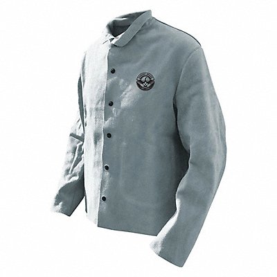 BDG 64140PX3L Welding Jacket Grey Split Cowhide 3XL