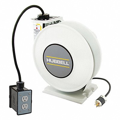 HUBBELL WIRING DEVICE-KELLEMS HBLI45143R215M1 Cord Storage Reel 45 ft of 14/3 Cord