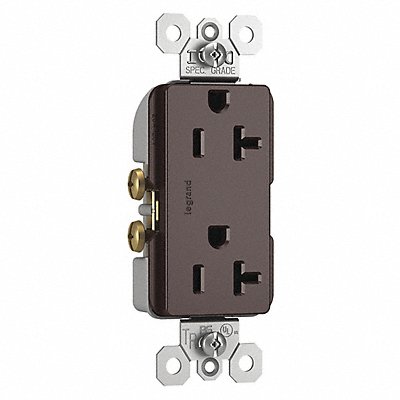 LEGRAND TR26352RDBCC6 Receptacle Straight Blade 20A NEMA 5-20R
