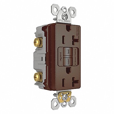 GRAINGER 2097TRDBCC4 Power Inlet 20A 125VAC Receptacle GFCI