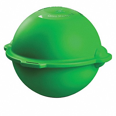 TEMPO COMMUNICATIONS OM06 Marker Ball Polyethylene Green