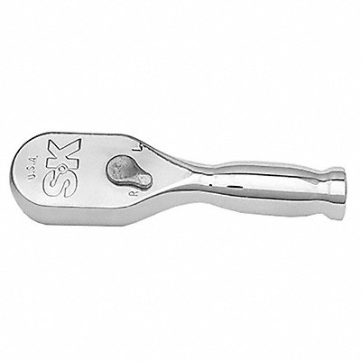 SK PROFESSIONAL TOOLS 80201 Hand Ratchet 4 in Chrome 3/8 in