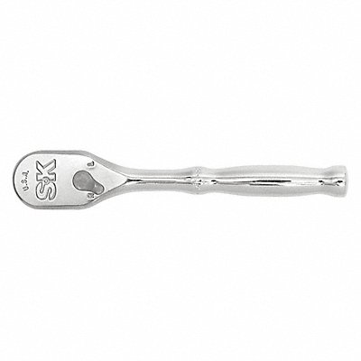 SK PROFESSIONAL TOOLS 80180 Hand Ratchet 6 in Chrome 1/4 in