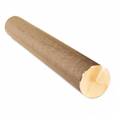 GRAINGER BS183 932 Bronze Rod 2 1/4 in Dia 3 in L