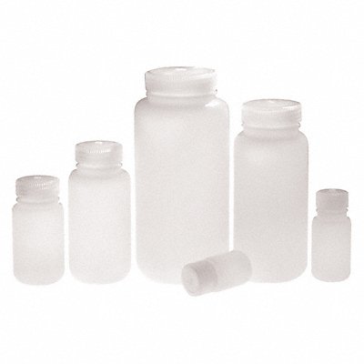 NALGENE PLA03169 Bottle 83 mm H Natural 39 mm Dia PK1000