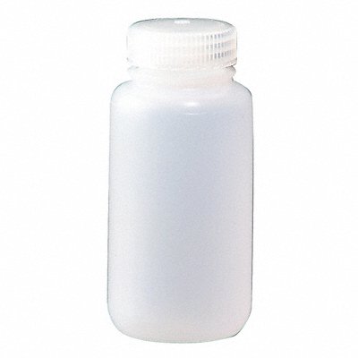 NALGENE PLA03174 Bottle 127 mm H Natural 61 mm Dia PK72