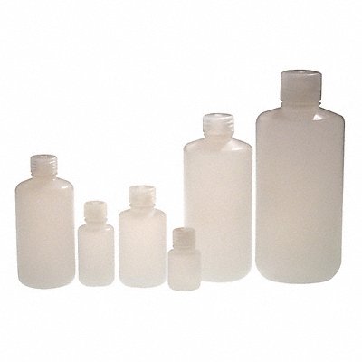 NALGENE PLA03149 Bottle 58 mm H Natural 34 mm Dia PK72