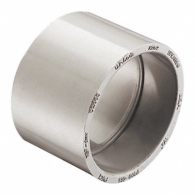 GRAINGER P100030 Coupling Schedule DWV 3 in Socket White