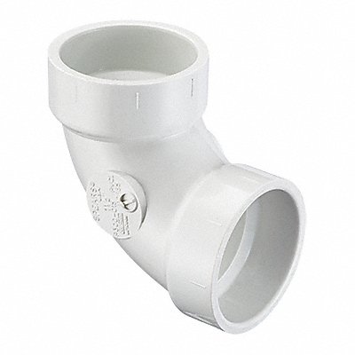 GRAINGER P300030 90 Sanitary Elbow Schedule DWV 3 in