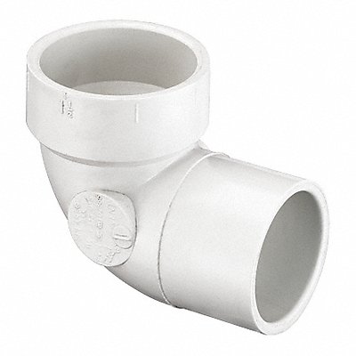 GRAINGER P333040 90 Short Turn Elbow Schedule DWV 4 in