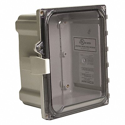 WIEGMANN HWPCC100806CHQR Enclosure Non Metallic Clear Cover
