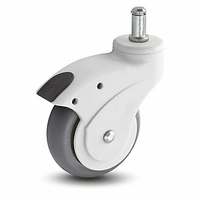 MEDCastor OP03PRN100SWGR01 Stem Castor Swivel 3 Wheel Dia
