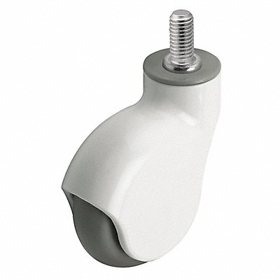 MEDCastor PGE30748WHMNT33GG Stem Castor Swivel 3 Wheel Dia
