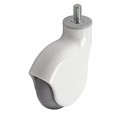 MEDCastor PGE40748WHMNT63GG Stem Castor Swivel 4 Wheel Dia