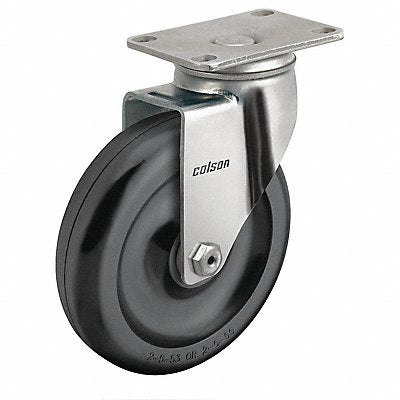 COLSON 23345642 Plate Castor Swivel 3 Wheel Dia