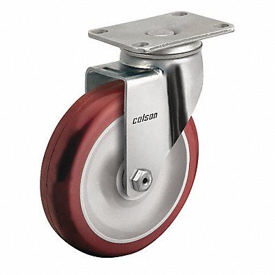 COLSON 204456944 Plate Castor Swivel 4 Wheel Dia