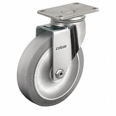 COLSON 204456444 Plate Castor Swivel 4 Wheel Dia