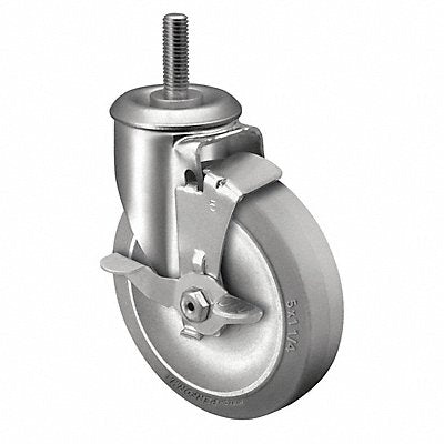 COLSON 203254445BRK1 Stem Castor Swivel 3-1/2 Wheel Dia