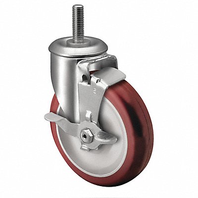 COLSON 20335492BRK1 Stem Castor Swivel 3 Wheel Dia
