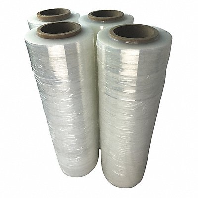 GRAINGER 56HG08 Stretch Wrap LLDPE 1500 ft L PK4
