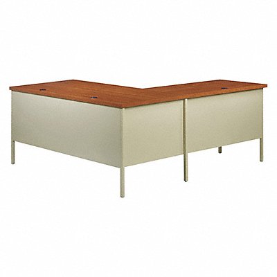 HIRSH 20452 L-Shape Desk 66 W 29-1/2 H 72 D