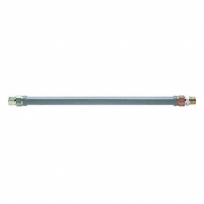 DORMONT 51515218 Gas Connector Hose 1 Dia Grey