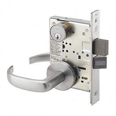 YALE 8847FLPBR626RHLC Mortise Lockset Mechanical Entrance
