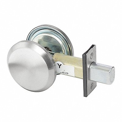 YALE D242626 Deadbolt Cylindrical Satin Chrome Finish