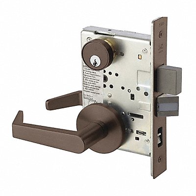 YALE 8847FLAUR613ERHLC Mortise Lockset Mechanical Entrance