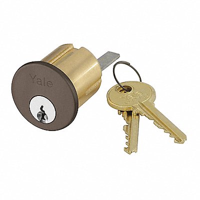 YALE 2109613ESCHC Mortise Cylinder Dark Bronze Finish