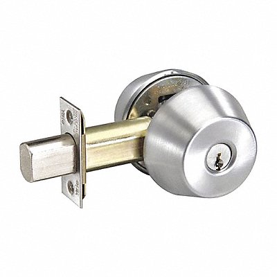 YALE D222626SCHC Deadbolt Cylindrical Satin Chrome Finish