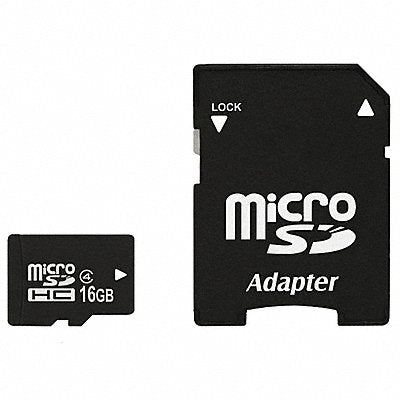 REED INSTRUMENTS RSD16GB Memory Card with Adaptor 16 GB 4 MB