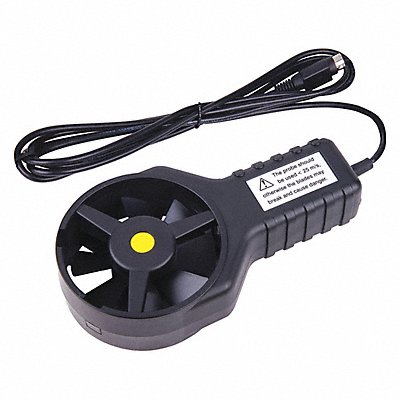 REED INSTRUMENTS R4000SDPROBE Rotating Vane 32to122F +/1.5Temp Acc