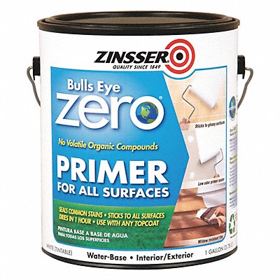 ZINSSER 249020 Primer White 1 gal Acrylic Resin