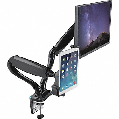 CTA DIGITAL PAD2AMT Tablet/Monitor Stand 5-61/64 L Black