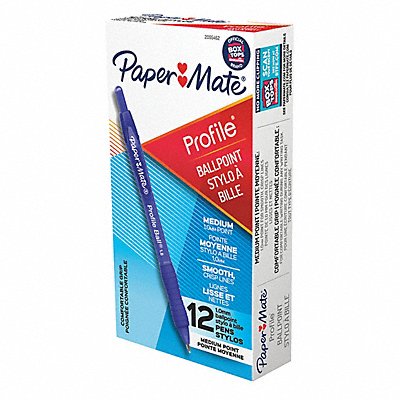 PAPER MATE 2095462 Ballpoint Pens Textured Plastic PK12