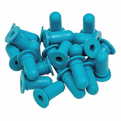 HEATHROW SCIENTIFIC HS20629A Filler Rubber 1mL Cap. 1.1 H PK24