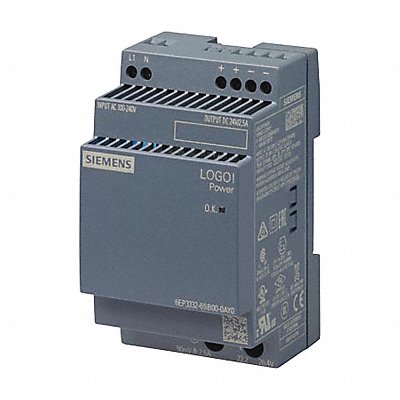 SIEMENS 6EP33326SB000AY0 LOGOPOWER 24 V / 2.5 A Stabilised power