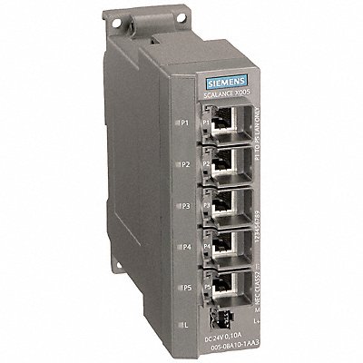 SCALANCE 6GK50050BA101AA3 SCALANCE X005 IE Entry Level Switch unm