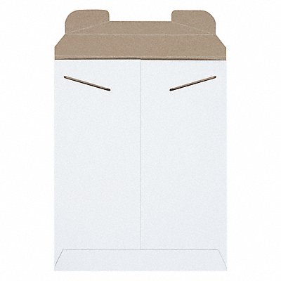 STAYFLATS RM5W Mailer Envelopes Chipboard White PK100
