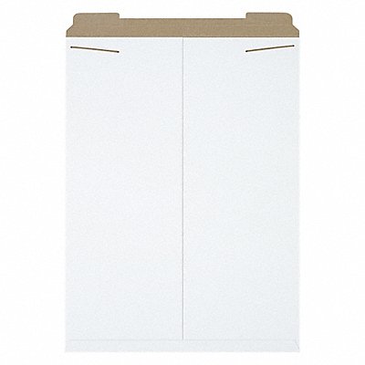 STAYFLATS RM12SFW Mailer Envelopes Chipboard White PK50