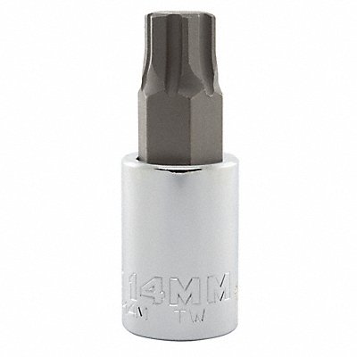 PROTO J5441R14M Socket Bit Steel 1/2 in TpSz 14 mm