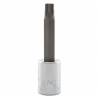 PROTO J4990R14 Socket Bit Steel 3/8 in TpSz 1/4 in
