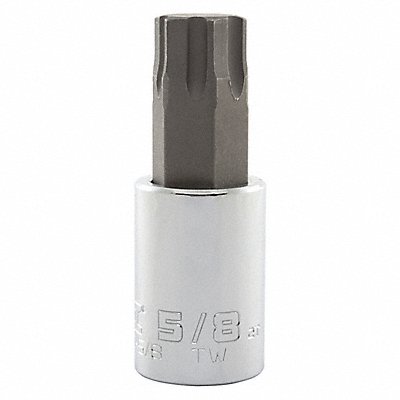 PROTO J5441R58 Socket Bit Steel 1/2 in TpSz 5/8 in