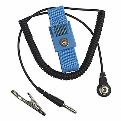 SCS ECWS61M1 Wrist Strap Adjustable Blue Nylon