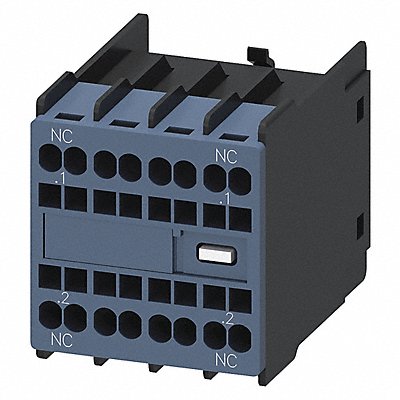 SIEMENS 3RH29112NF02 Auxiliary Switch 0NO/2NC