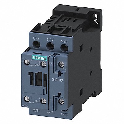 SIEMENS 3RT20251KB40 IEC Power Contactor Non Reversing 24VDC
